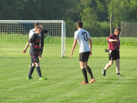 Nogometna tekma NK Teleing - KMN Old Boys MS, maj 2014 3